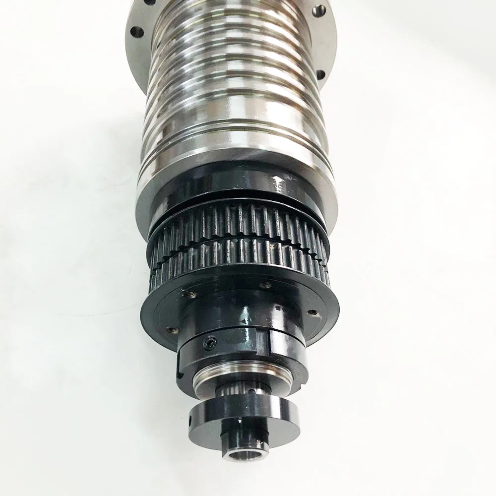 

High-Speed 120mm OD Belt-Driven BT40 Spindle with 10000rpm Bearing Core Component for CNC Milling