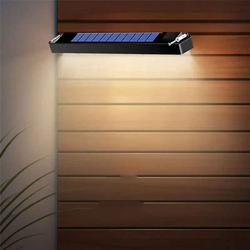 B62B-6LED Solar Wall Light Outdoor Waterproof Gardendecora Balconystaircase Fence Home Atmosphere Lighting Solar Powered Lamp