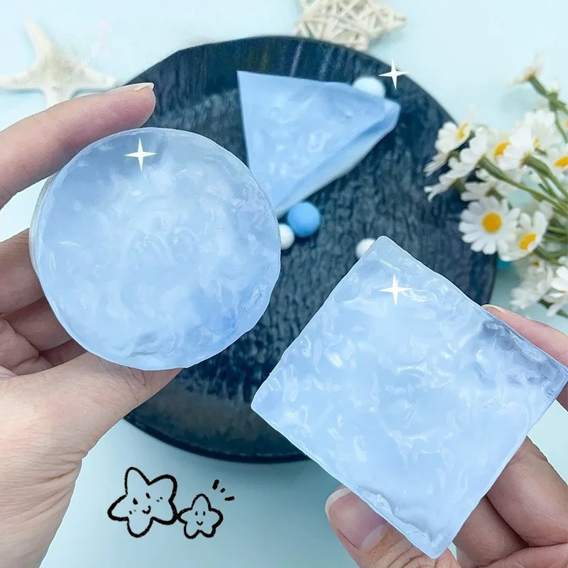 شفافة المحيط موس ضغط لعبة اسفنجي مربع ألعاب متململة سوبر لينة دائرة ضد الإجهاد قرصة الضغط لعبة حسية #1