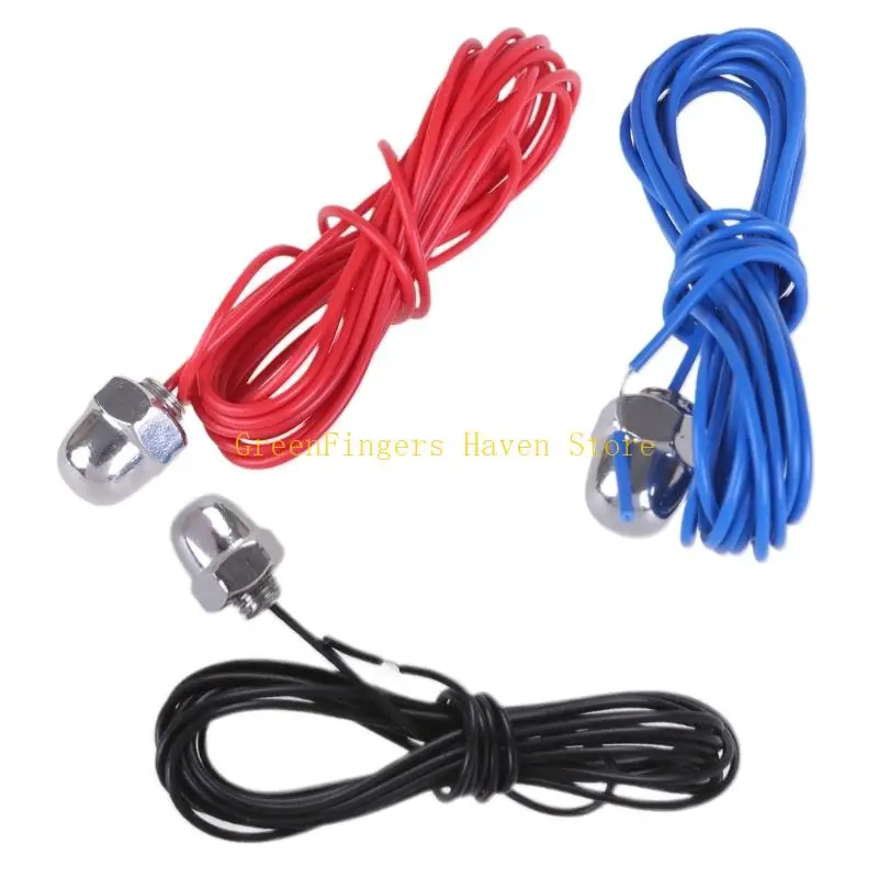F68D 3Pcs Water Liquid Level Probe Stainless Steel Induction Probe Water Level Probe