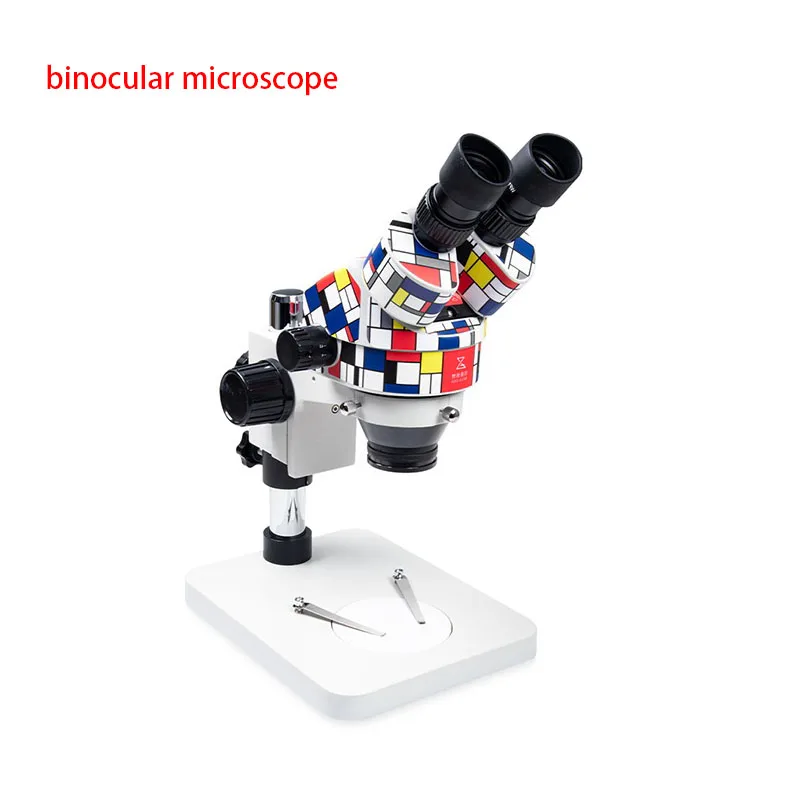 Microscopio Binocular/Trinocular Qianli MEGA IDEA, estereomicroscopio con zoom continuo 7-45X para soldadura de PCB, reparación de teléfonos móviles