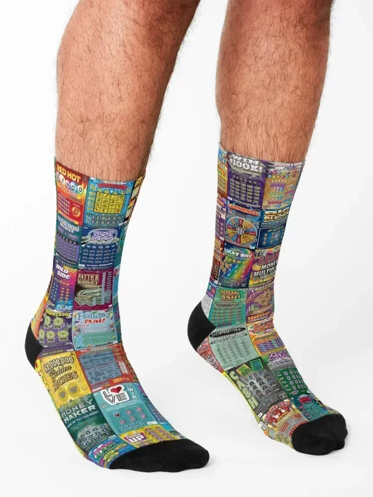 Lottery Socks crazy kids hiking New year's Boy Child Socks Women's