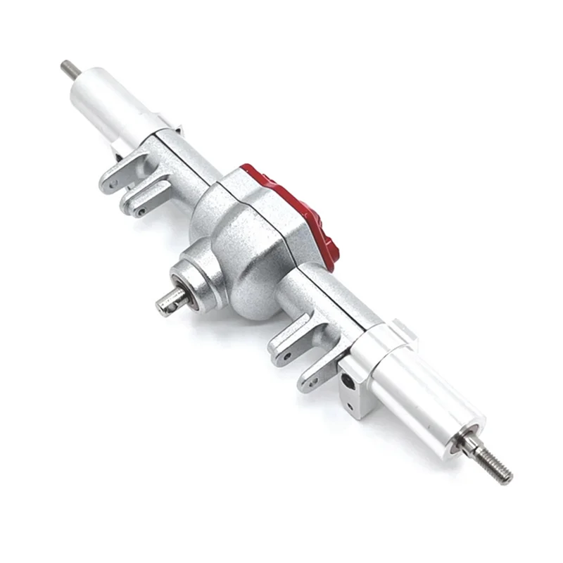 A48U Kit guscio di montaggio anteriore e posteriore per aggiornamento in metallo per modello MN 1/12 MN128 MN86 G500 RC Aggiornamenti parti di automobili Argento