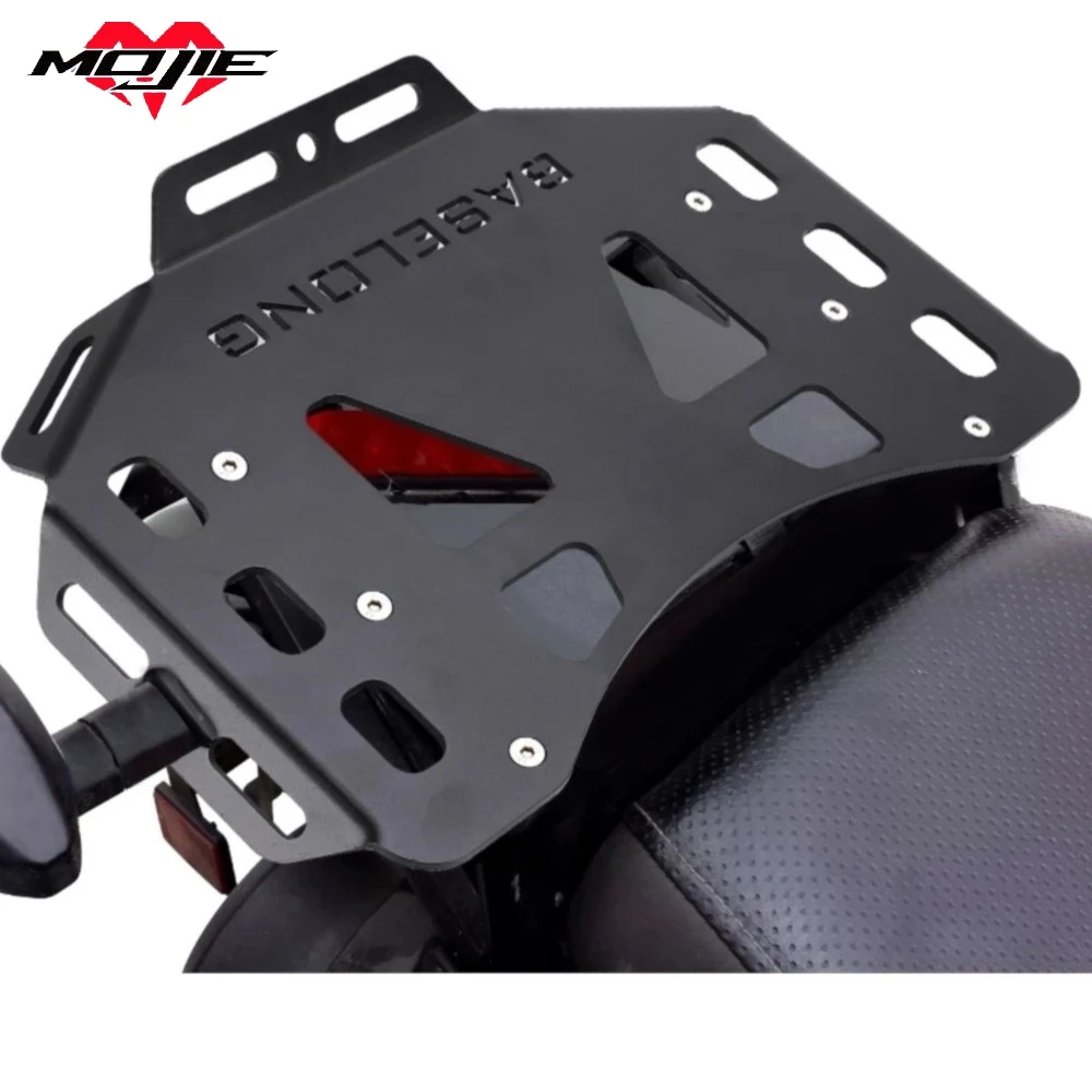 رف توسيع خلفي قضبان الأمتعة دعم الرف حافظة إطار الجذع لوحة قوس لهوندا XRV750 أفريقيا التوأم 750 1990-2003