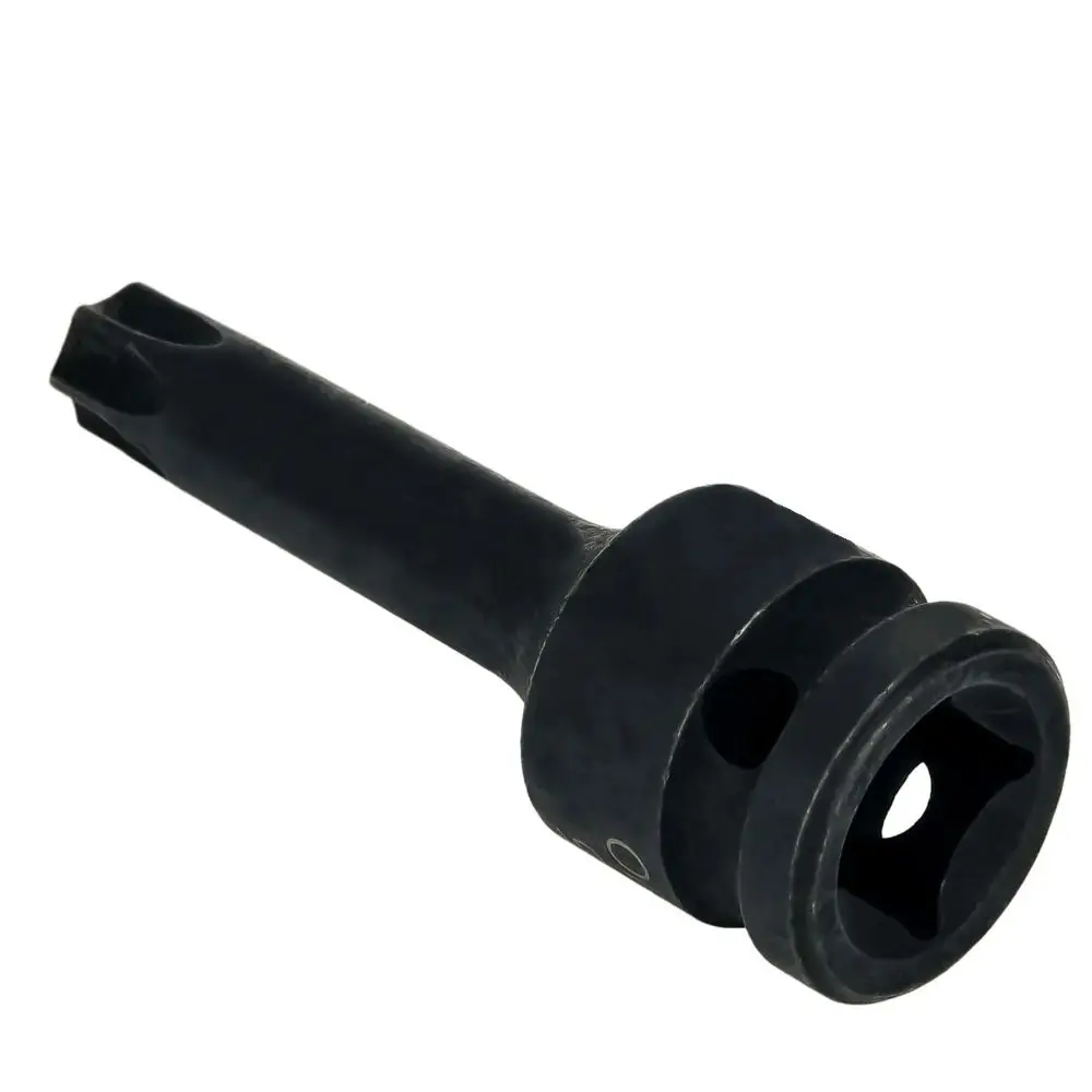 1 шт. новый метрический адаптер для электрической дрели с хвостовиком 1/2 дюйма, длина 78 мм, длинная головка Torx T20-T100, торцевой ключ из стали Cr-Mo