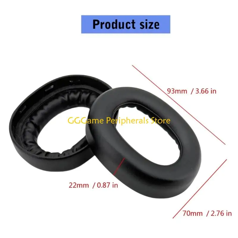 U55B 1pair โปรตีนหูหูหูฟังรองรับหูฟังสำหรับ Evolve2 85 Wireless Headphone