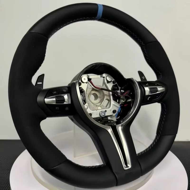 

For BMW High Quality Leather Sport Steering Wheel Upgrade Fit M3 M4 M5 M8 F11 F12 F13 F10 F30 F20 F80 F90 F82 F88 F32 F38 F22