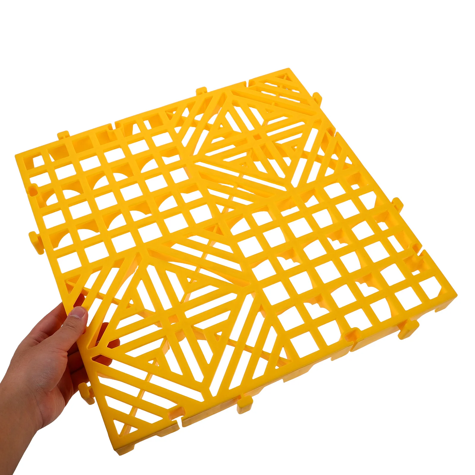 

40X40Cm Interlocking Plastic Wash Drainage Tiles Heavy Duty Floor Grid For Garage Shower Pool Kitchen Wet Area Mat