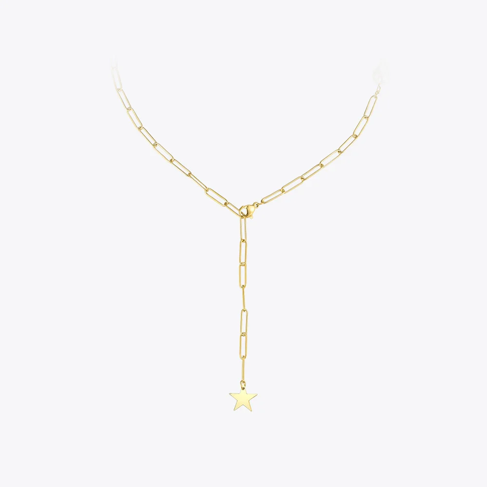 ENFASHION Pearl Star Choker Necklace Women Gold Color Cute Chain Necklaces Femme Fashion Jewelry Collares De Moda 2020 P193031