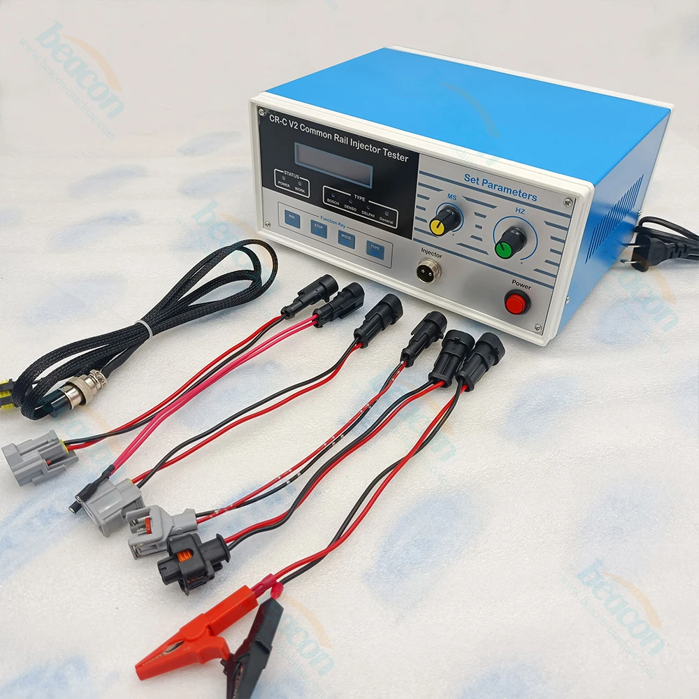 CR-C Upgrade Multi-function Common Rail Injector Tester For Injector Test Electromagnetic Injector Driver Meter Tool