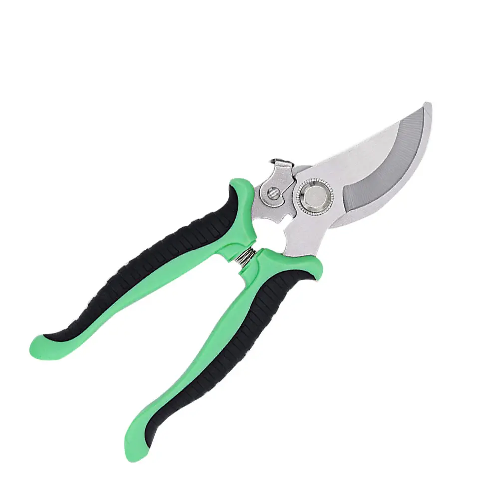 

Garden Pruning Shears Stainless Steel Plastic Safety Lock Labor Saving Efficient Cutting Gardening Scissors Planting Trimmer L