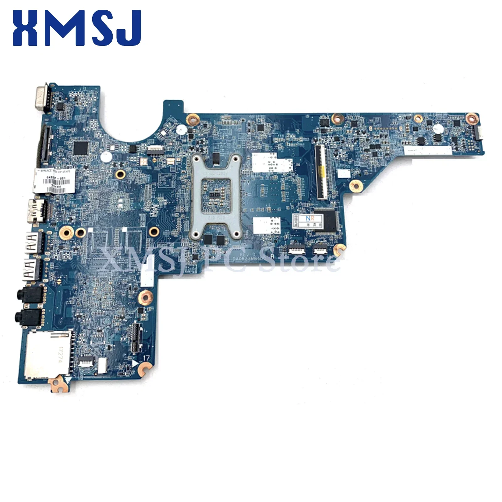 XMSJ For HP Pavillion G4 G4-1000 G6-1000 G7 AMD 649948-001 649948-501 DA0R23MB6D0 DA0R23MB6D1 Laptop Motherboard  Mainboard