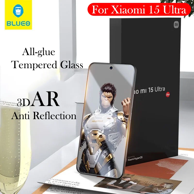 

Blueo Original Tempered Glass For Xiaomi 15 Ultra Screen Protector For XIAOMI 15 ULTRA
