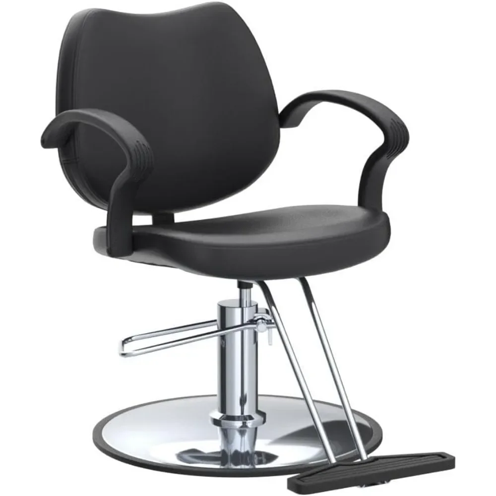 

Makeup Chair with Wheels 360 Degrees Rolling Swivel Barber Salon Styling Adjustable Hydraulic Beauty Shampoo Hairdressing Chair