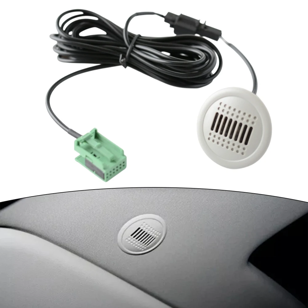 ميكروفون سلكي للسيارة FISCON Mic لسيارة BMW تركيب الصوت ميكروفون ستيريو للسيارة ملحق نظام الصوت تصميم غير قابل للتشوه #5