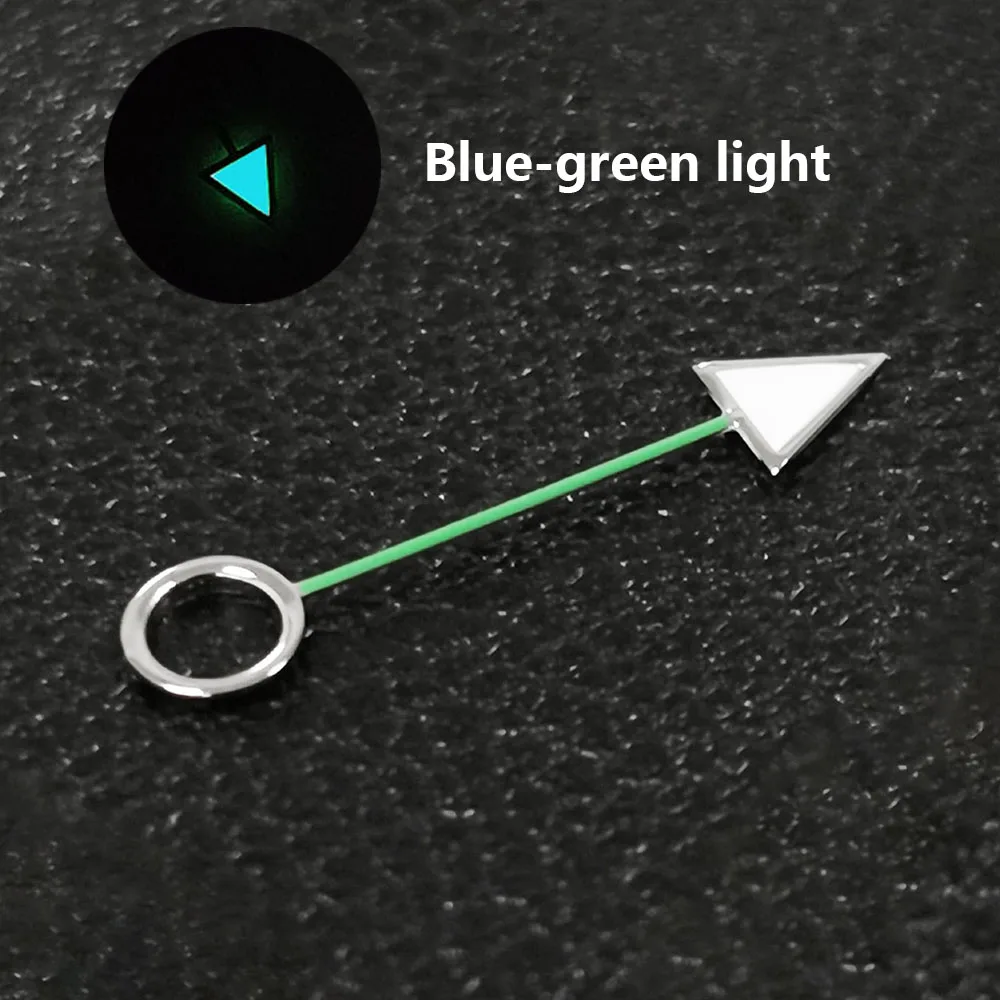 Silver Gold Black Orange Blue Red 12.5mm GMT Hands Blue-green/Green Luminous Fit NH34A 4R34 NH34 NH35 Movement Replacement Parts
