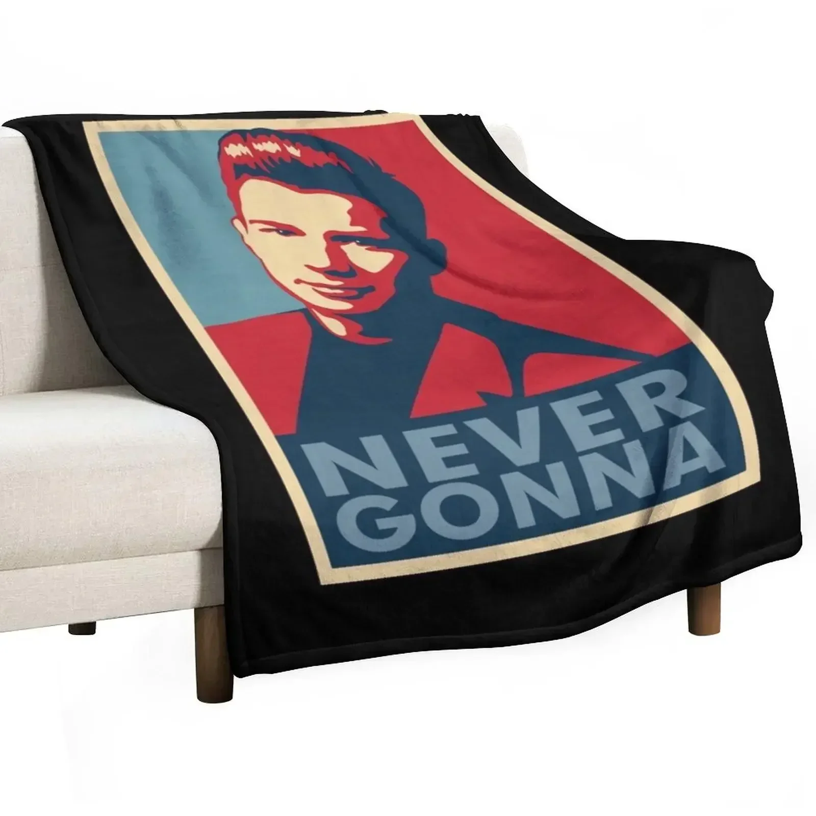 Never Gonna Throw Blanket for babies Luxury Thicken Personalized Gift sofa bed Cute Furrys Blankets