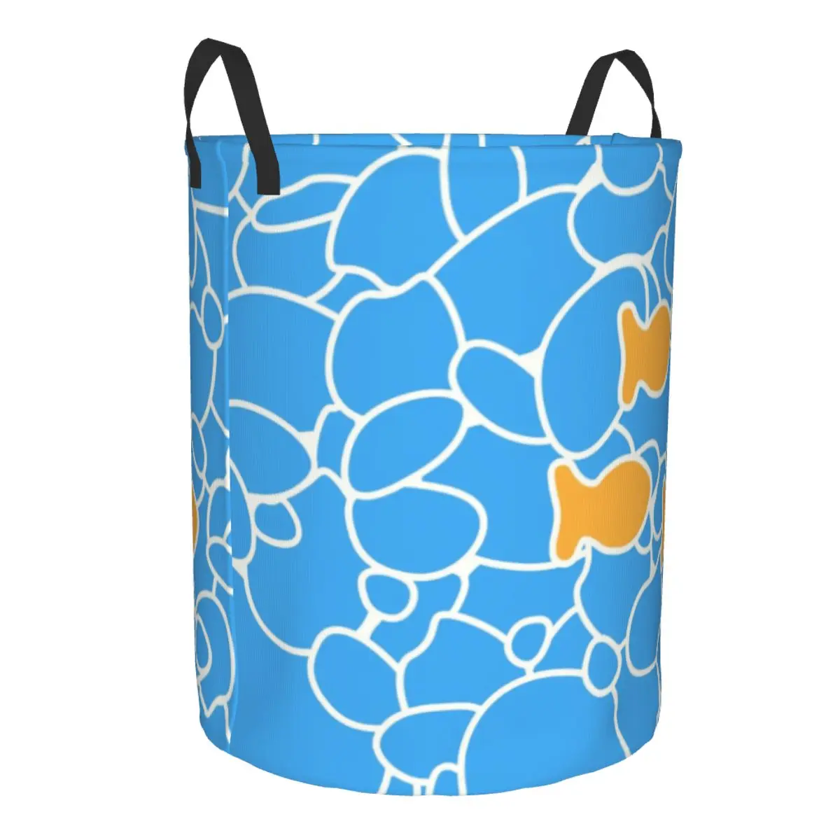 Goldfish Fish Cartoon Laundry Hamper Large Clothes Storage Basket Toy Bin Organizer for Kids