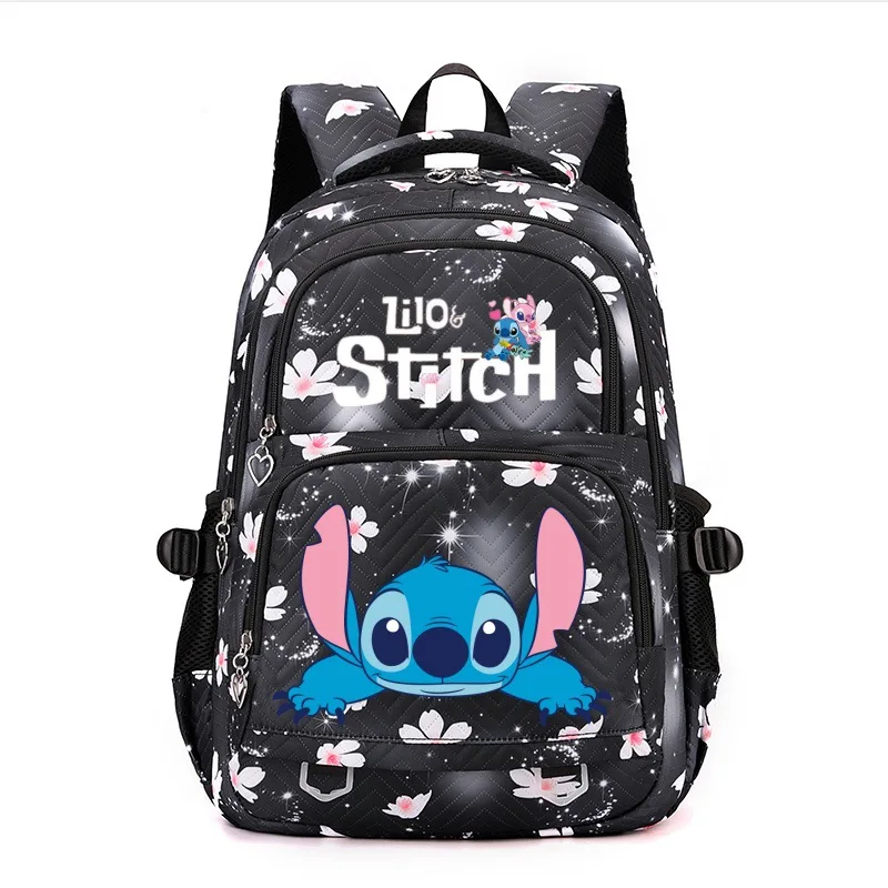 Disney Lilo Stitch Boys Girls School Backpack For Teenage Youth Girls Kawaii Student Kids Rucksack Laptop Books Bag Mochila