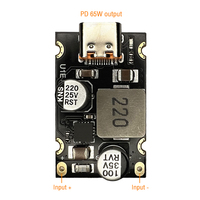 QC4.0 QC3.0 Type-C USB PD65W Fast Charging Adapter Module DC8-32V 3.25A 65W Step Down Module For Huawei SCP/FCP Apple PD
