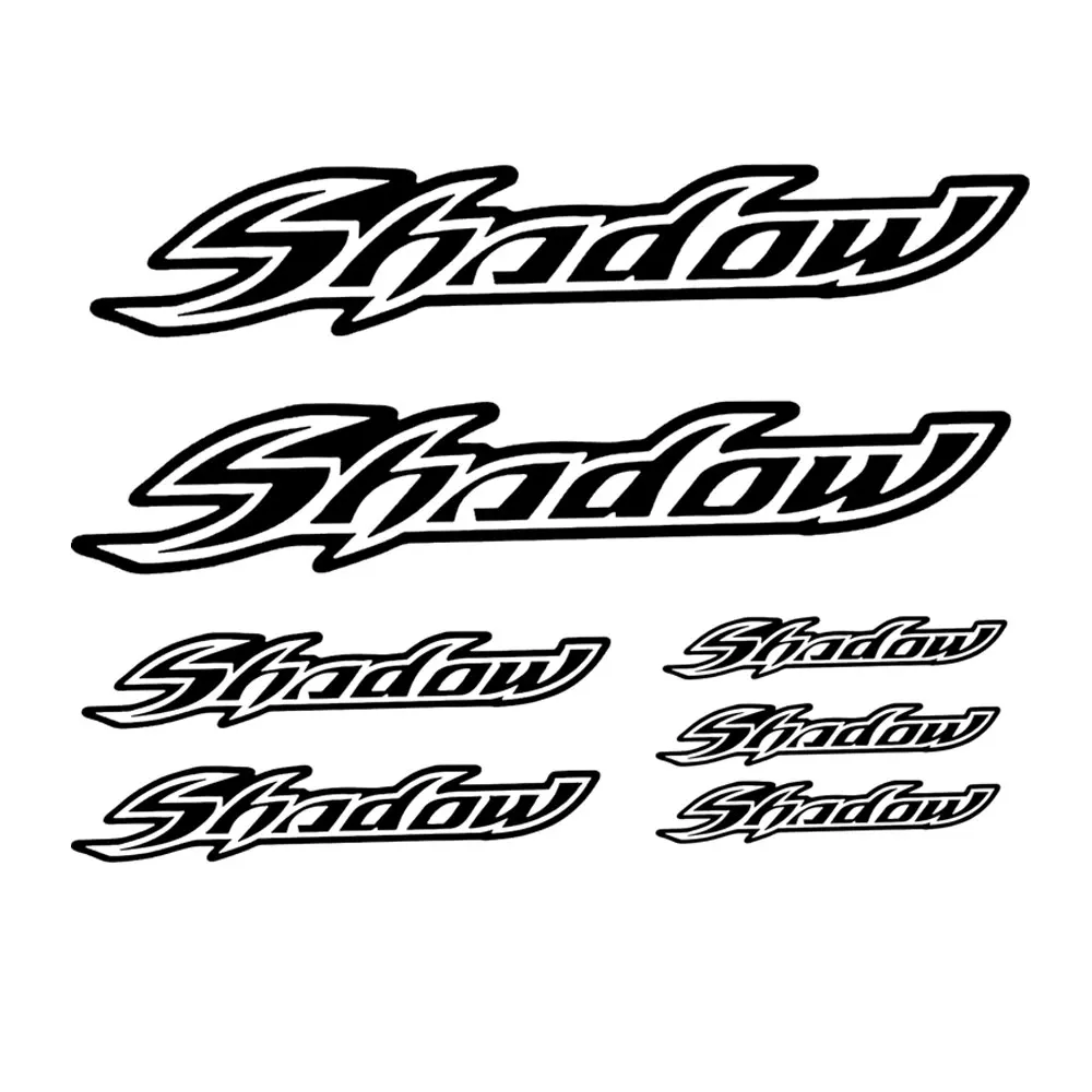 for HONDA SHADOW outlined tank fender stickers decals