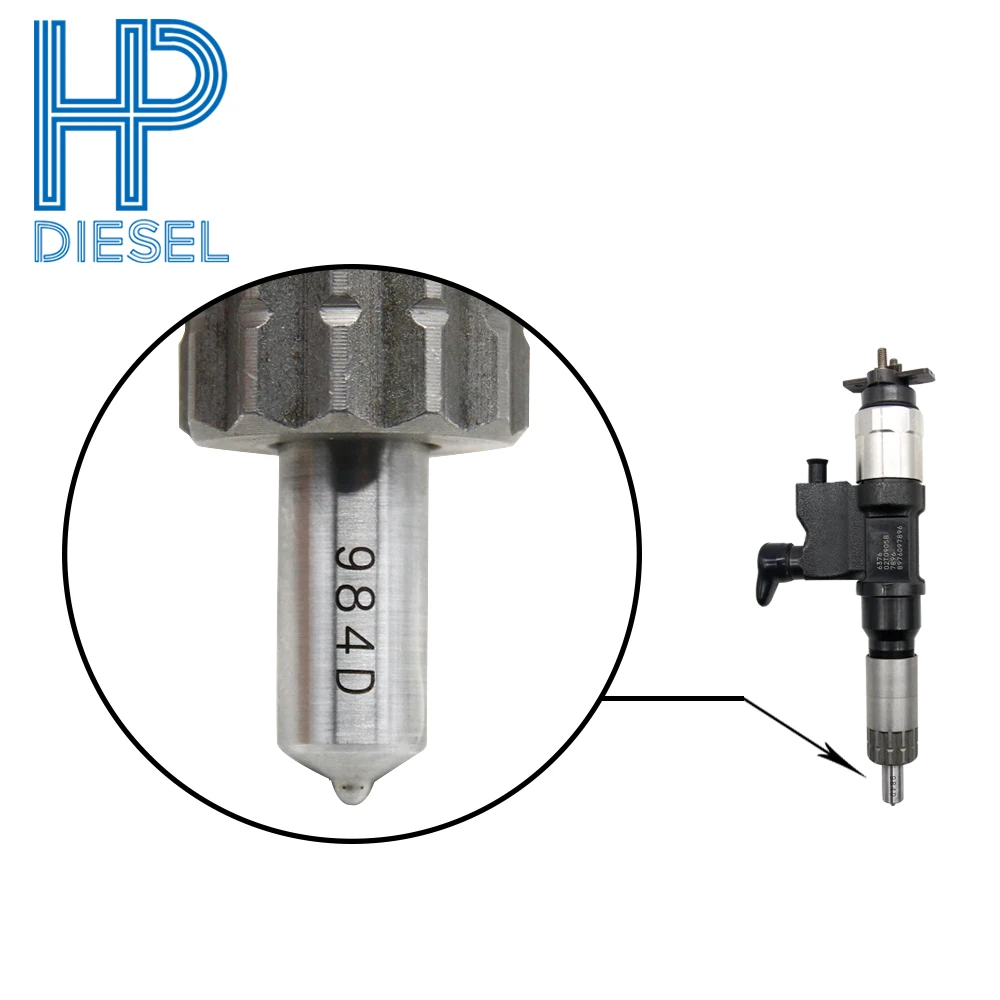 

6 шт./лот, новая топливная форсунка 095000-6376, Common Rail для DENSO 6HK1, высокая скорость расхода, сертифицированная ISO 9001