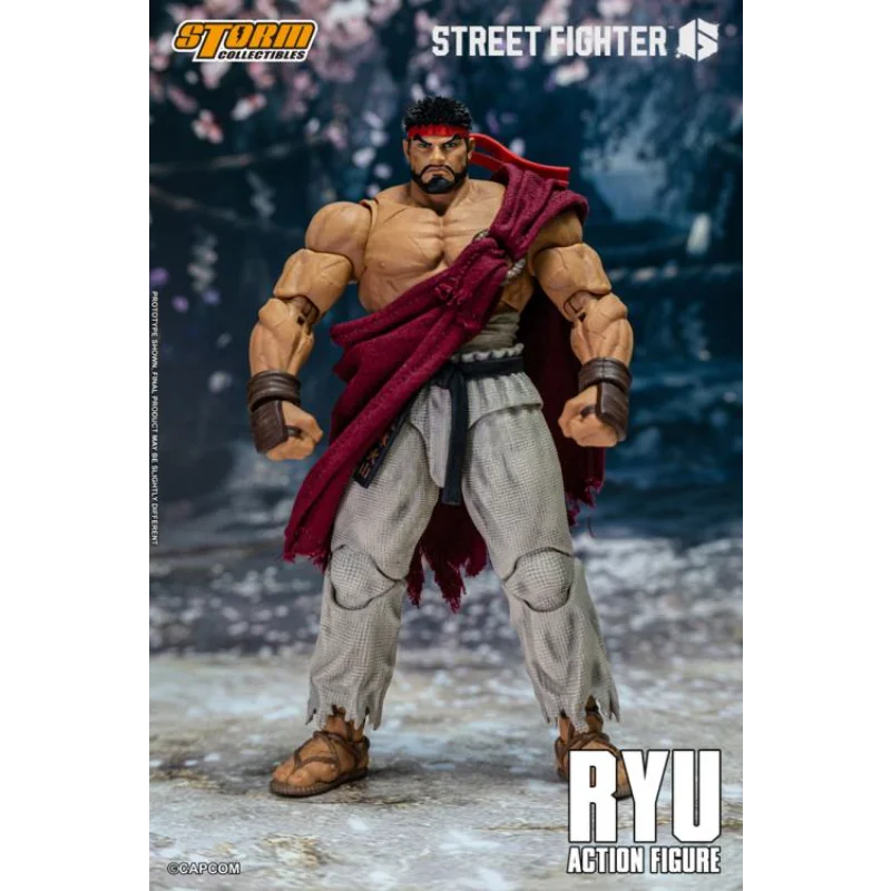 Storm Toys 6 "figura de ação Street Fighter 6 Street Fighter Ryu