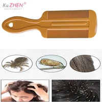 1/2/3Pcs/set Styling Tools Lice Comb Plastic Double Sided Nit Fine Tooth Combs For Head Lice Detection Comb Kids Pet Flea Use