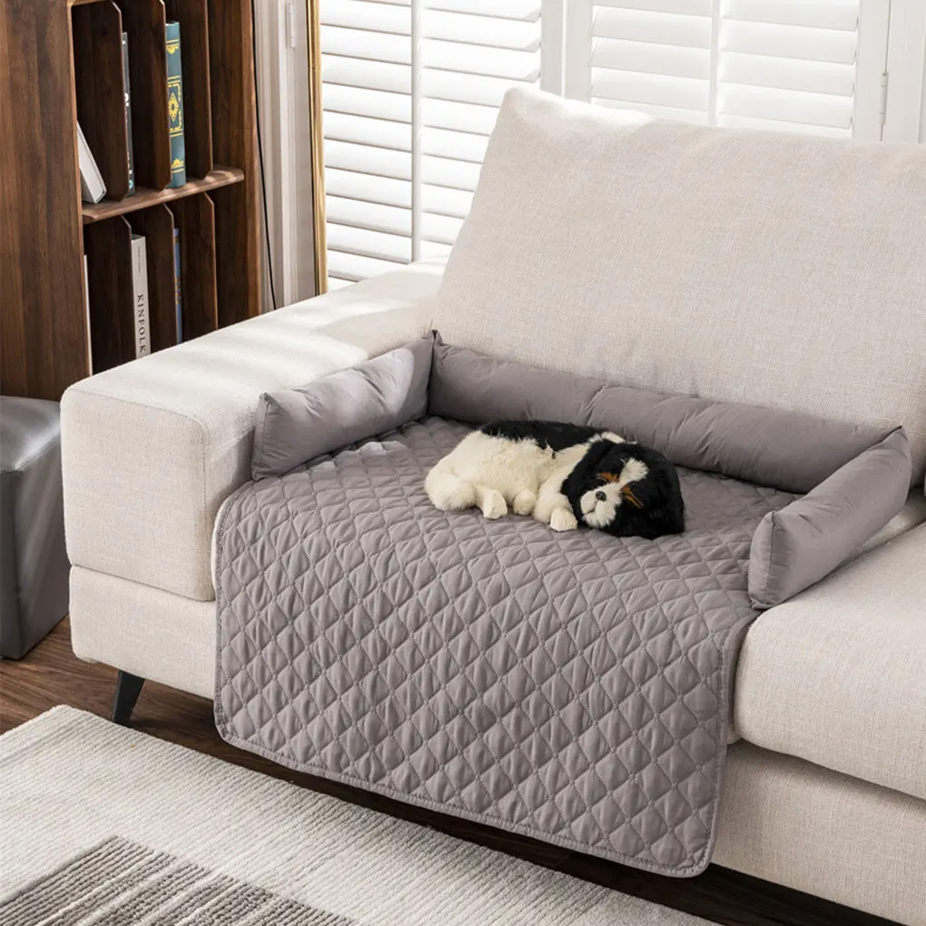 Cloth Non-Slip Sofa Cover Sofa Pet Hair And Scratches With Anti-slip Cover Pet Pillow Mat