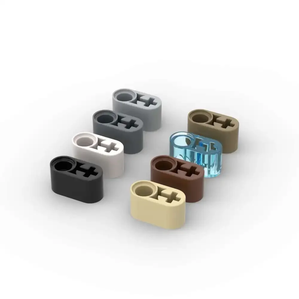 MOC 10PCS Liftarm Dicke 60483 Bausteine Kit 1x2 Achse Löcher Ziegel Pädagogisches Partikel DIY Spielzeug kinder Geburtstag Geschenke