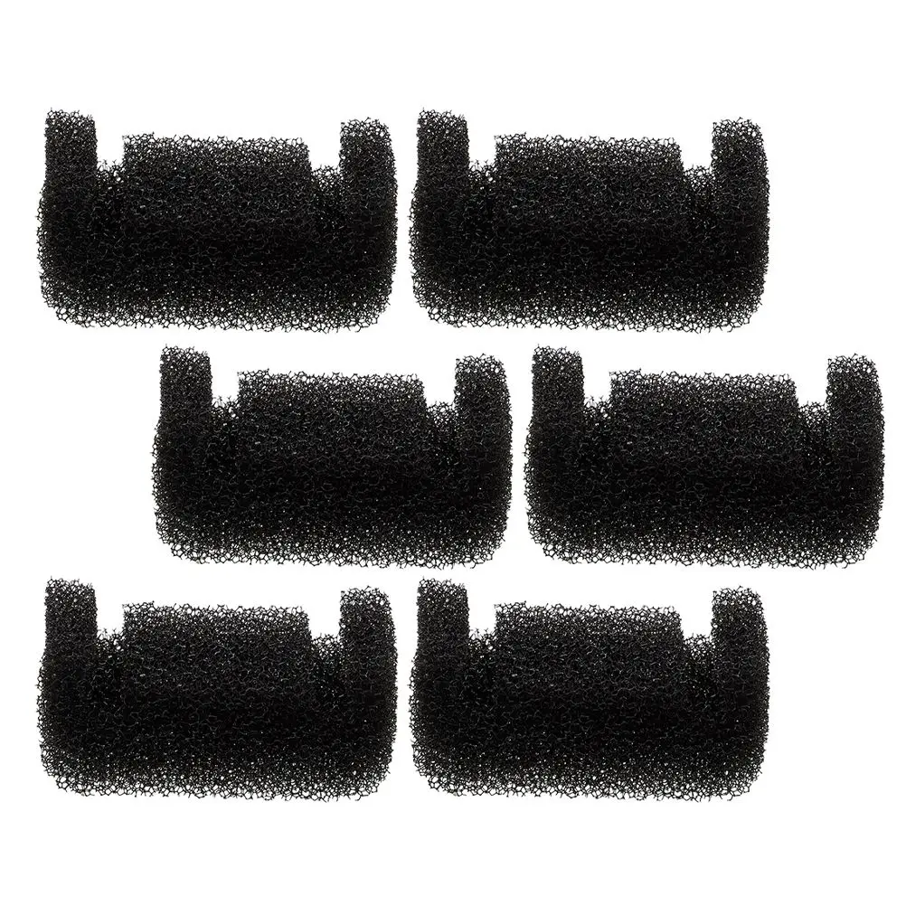 

6 Pcs Shaped Filter Cotton Sponge Water Fountain Filter for Cat Water Fountain Dispenser Pet Filters Accessories