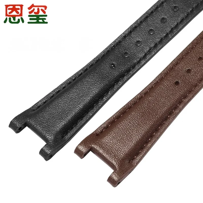 Genuine Leather Watch Strap With Dual G YA1332 1333 1335 Series Dedicated Concave Interface Cowhide Watchband 16/20/22mm