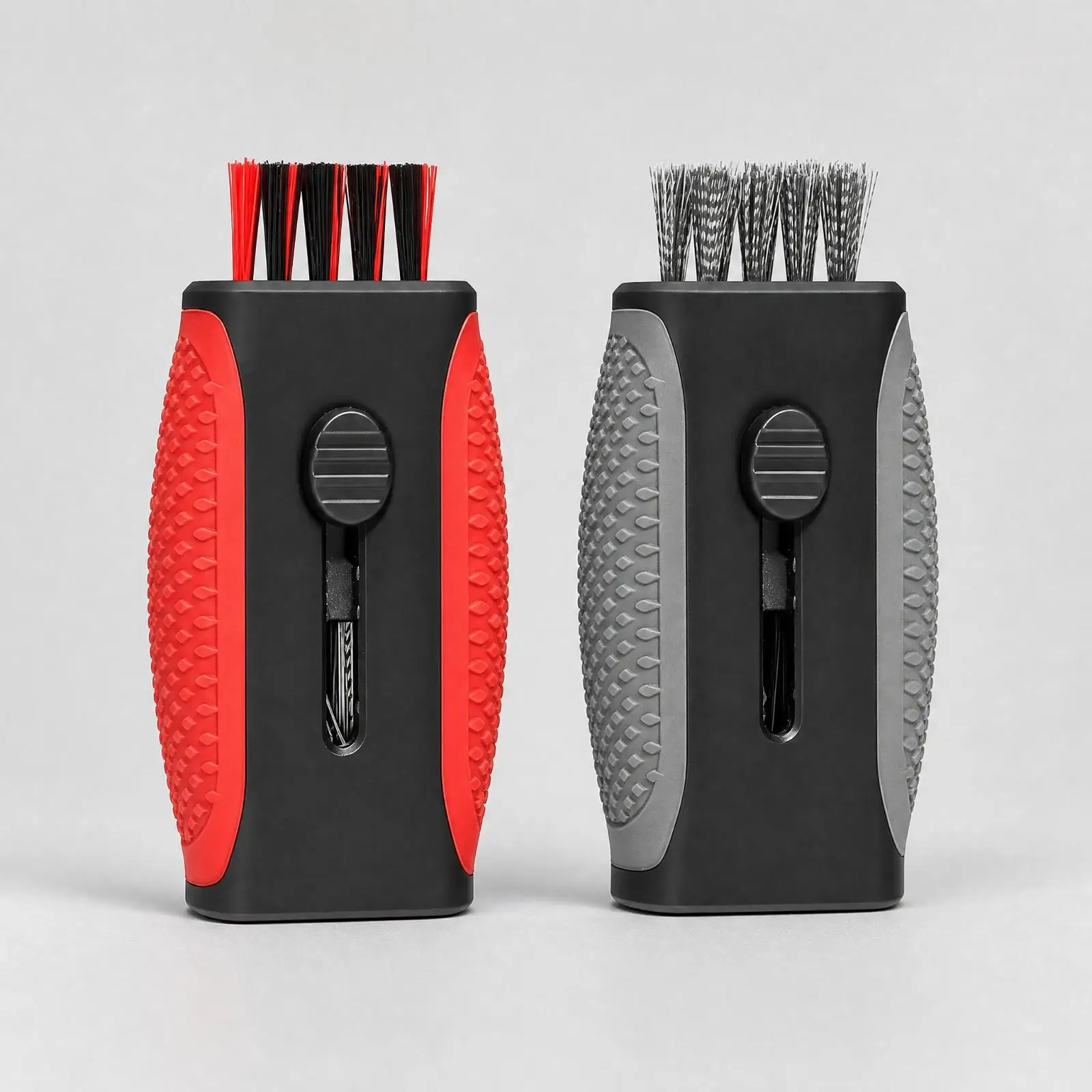 Lightweight Golf Club Brush for Cleaning Golf Balls Shoes and Club Faces Retractable Design for Golf Bag