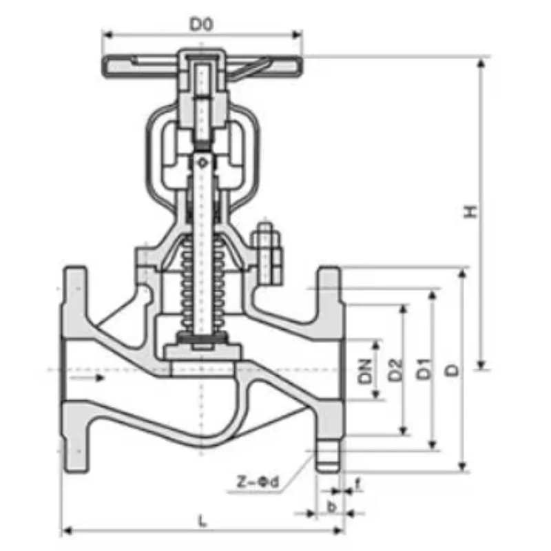 PN10 PN16 PN25 WCB GS-C25 شفة DN125 صمام كرة أرضية للطاقة اليدوية للوسائط الأساسية