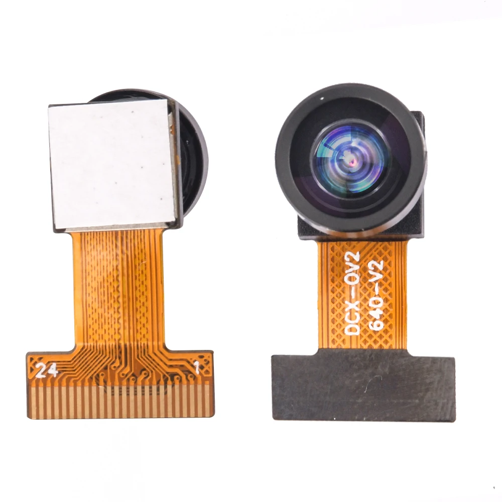 Modulo fotocamera OV2640 obiettivo grandangolare Fisheye 66/68/120/160 gradi 24pin per scheda di sviluppo serie ESP32-CAM e TT