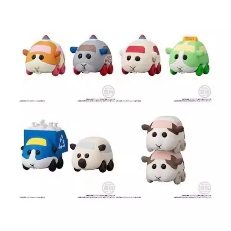 Originale Bandai Gashapon Anime Figurine Cute The Guinea Pig Car PUI PUI Best Friend Taxi Kawaii Action Figure Capsule Toys Gift