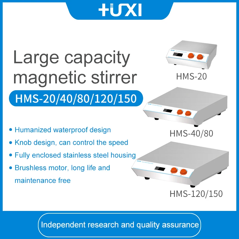 12 Station Magnetic Stirrer with Speed and Time Control function