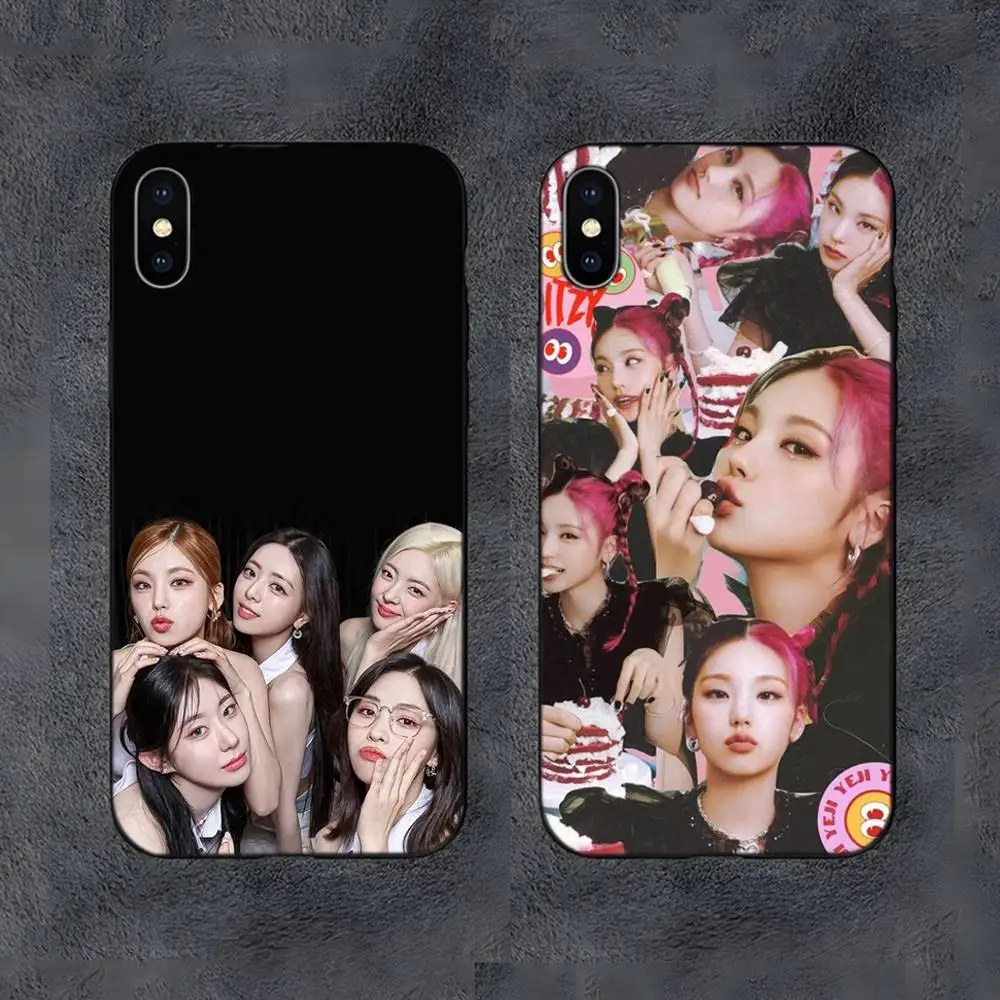 

I-Itzy Kpop Yeji Ryujin Phone Case For Samsung S25,S24,S22,S23,S30,Ultra,S20,S30,Plus,S21 Fe,10,9,5G Silicone Cover