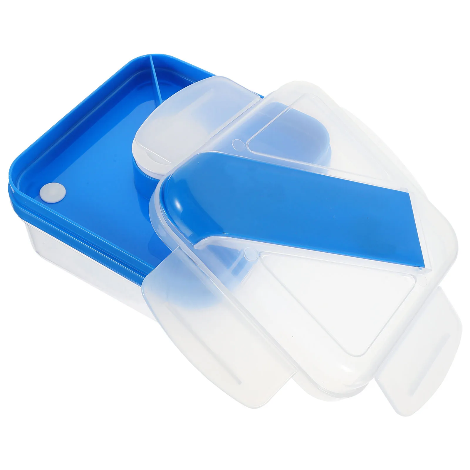 

Portable Bento Box Leak Proof Airtight Lunch Container for Office Work School Picnic Camping Reusable Food Storage Organizer