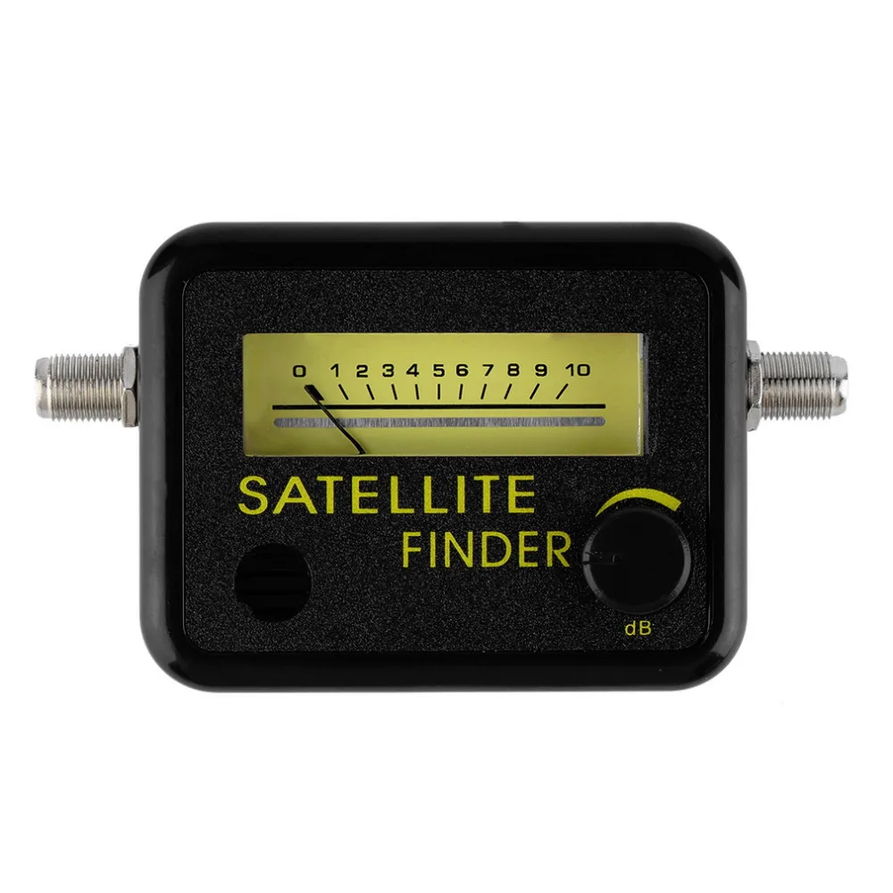 SF-9501 Satellite Finder With LCD Display Receiver Find Alignment Meter Receptor For Sat Dish TV LNB Digital Signal Amplifier