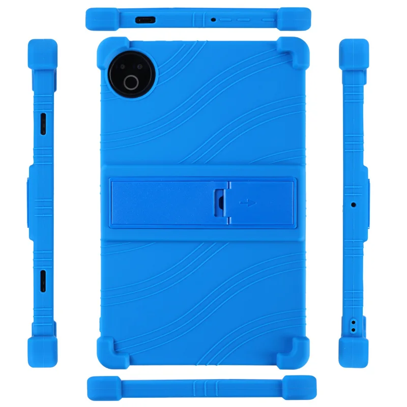 

Kids Friendly Shockproof TPU Case for Evermyth KB1001 10, Full Coverage Bumper with Adjustable Kickstand, Multiple Colors