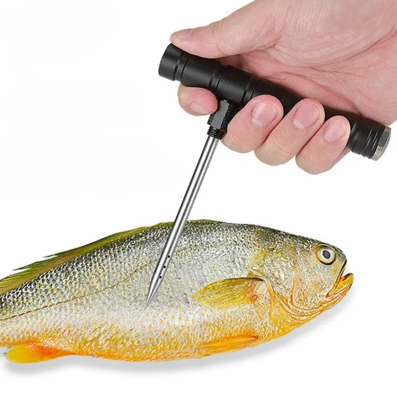 Steel Live Fish Bleeding Needle High-quality Durable Detachable Labor-saving Sharp Hollow Needle Fishing Equipment Accessories