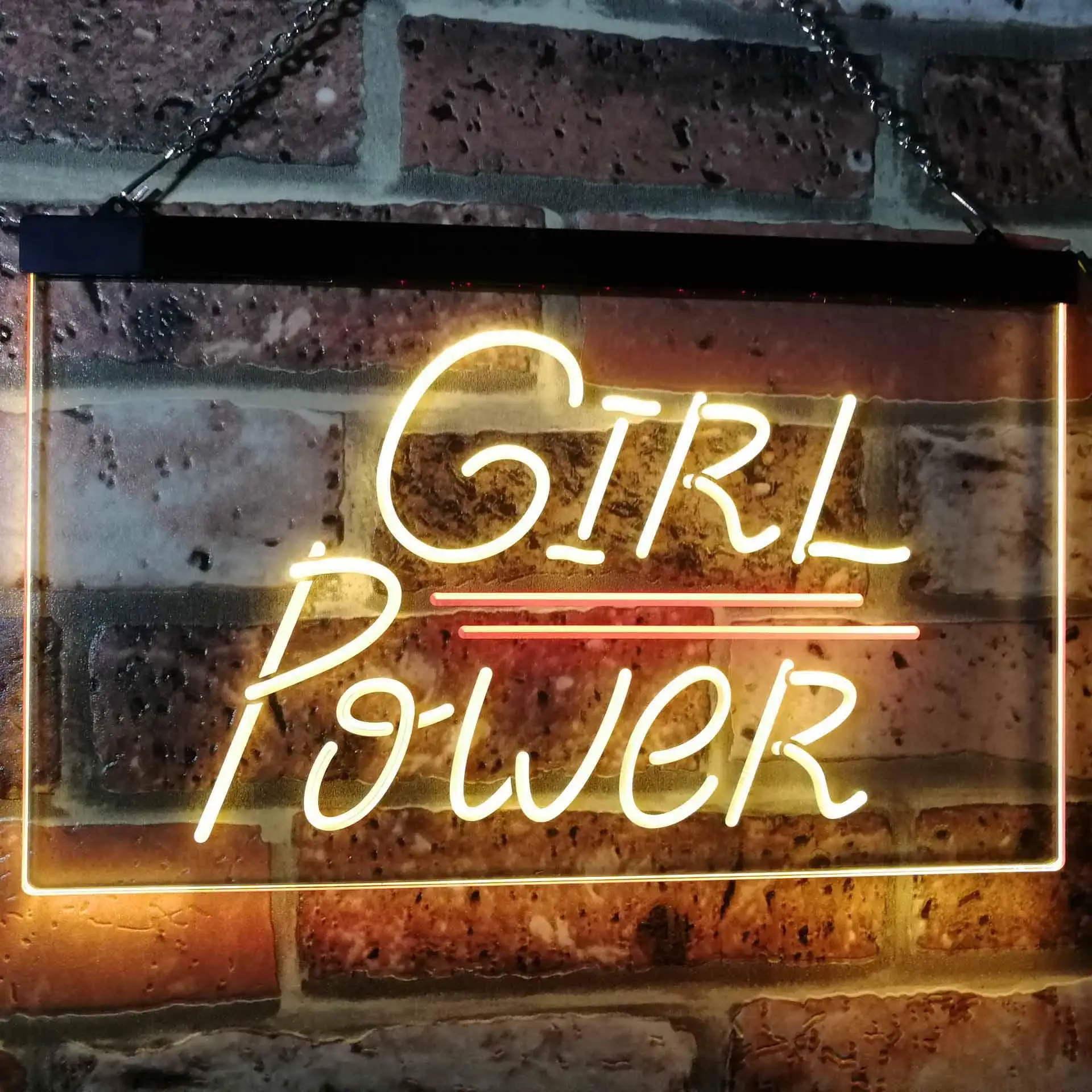 

Girl Power Room Decoration Club Cave Dual-color LED Neon Sign st6-i3087