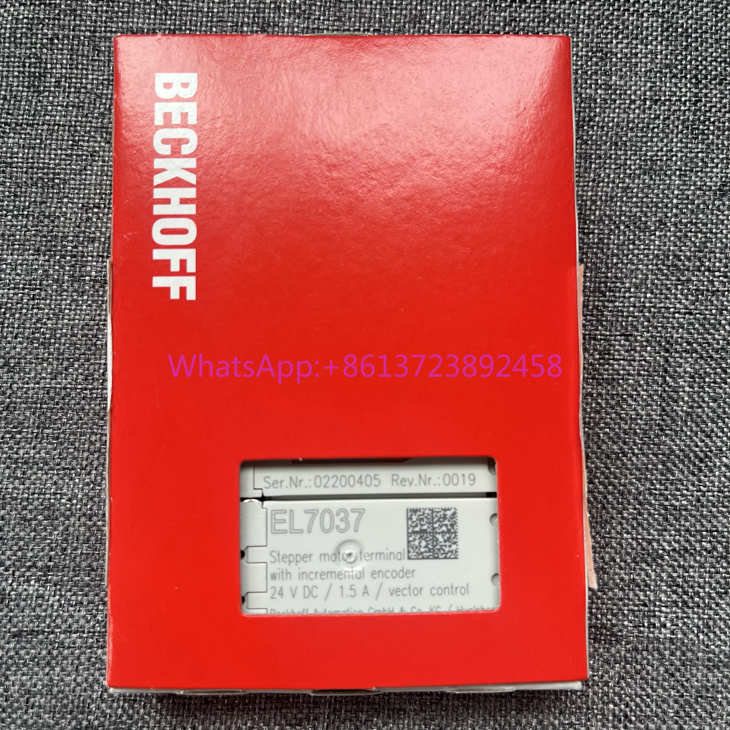 

New German BECKHOFF module EL7037 EL7031 EL7047 EL7041