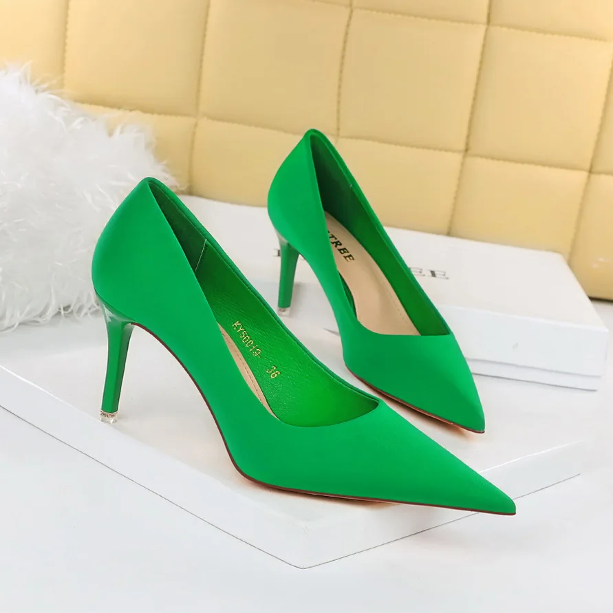 BIGTREE 2024 Fall New Luxury Women Designer Red Low Heels Pumps Comfortable Office Lady 5.5cm High Heels Female Dress Shoes