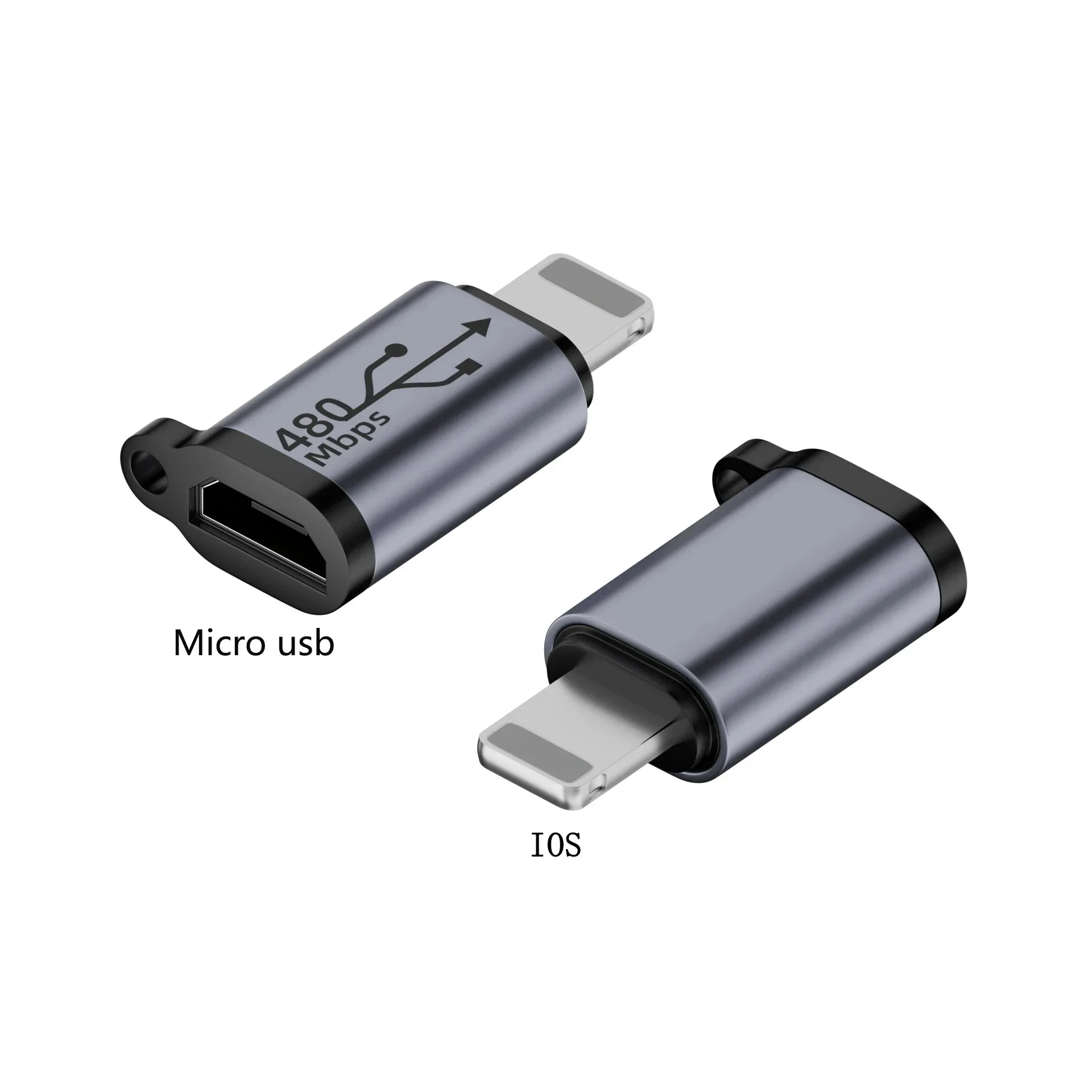 Type C Female naar Mini USB/Type C Female naar Micro USB/Micro USB Female naar Type C/Micro USB Female naar Mini USB Connector Adapter