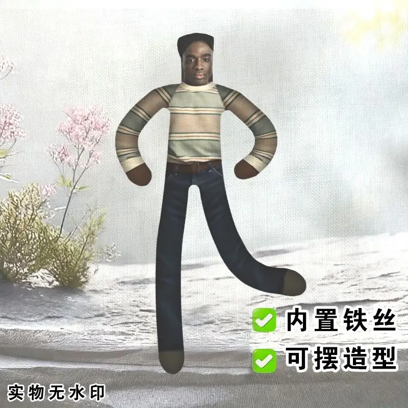 bambola di pezza mobile con scheletro di filo del corpo astratto cose scontate Cosplay bambole di Halloween Prop peluche twistable fatto a mano