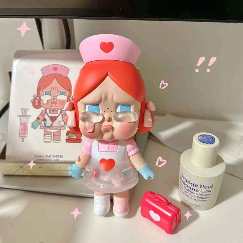 

In Stock Anime Figure Crybaby Nurse Singapore Limited Series Model Doll Cute Action Figures Collectible Toy Kawaii Birthday Gift