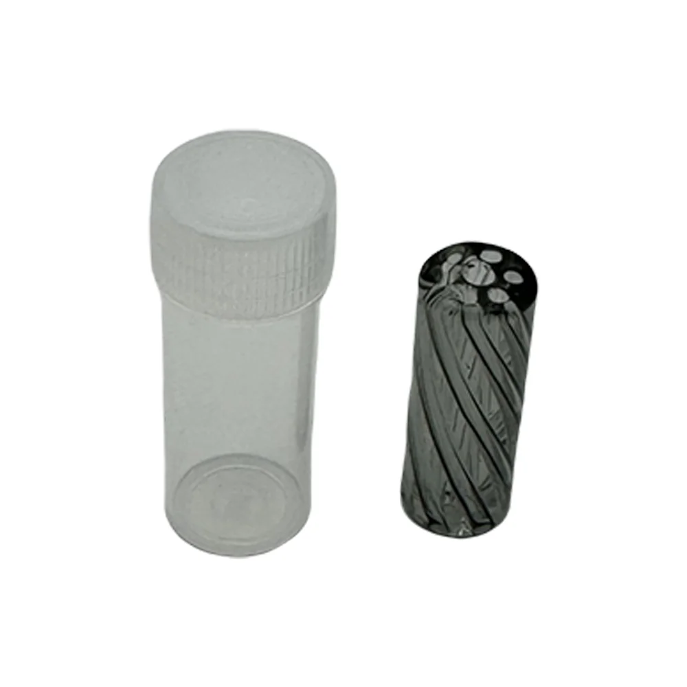 5er/10er-Set D8mm 9mm 10mm 12mm H30mm Mini-Glasfilter-Zigarettenfilter-Spitzen mit rundem Mundstück für Rolling Drip mit 7 Löchern – Detail 8