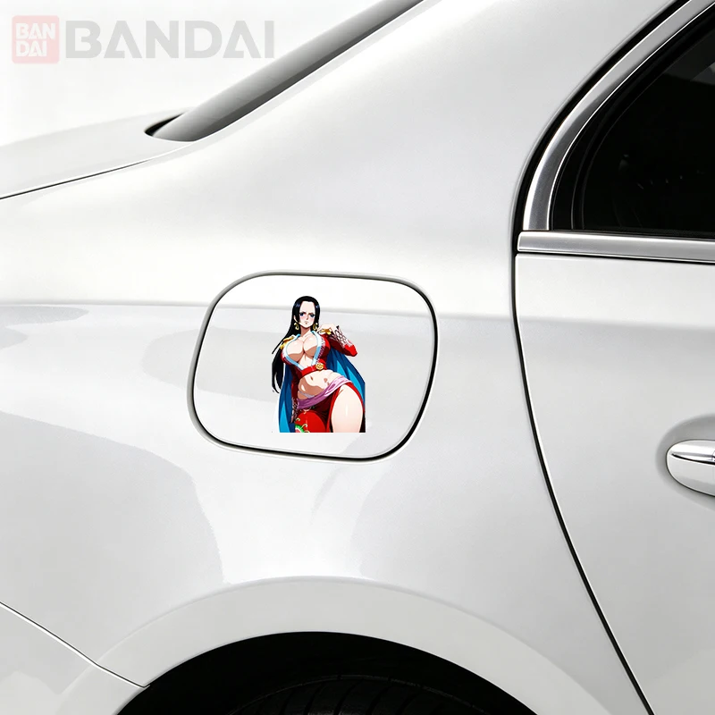 Car Stickers Japanese Anime Girl Vinyl Decal Waterproof Die Cut UV Resistant for Car Bumper Helmet Auto Decor 4